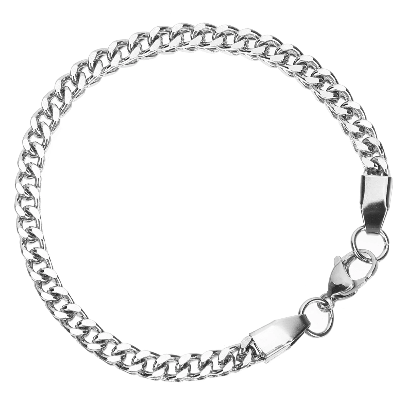 Mens Bracelet Stainless Steel Wrist Chain For Men Durable Lightweight Metal Bracelet Hip-Hop Jewelry Link Chain
Mens Bracelet Stainless Steel Wrist Chain For Men Durable Lightweight Metal Bracelet Hip-Hop Jewelry Link Chain