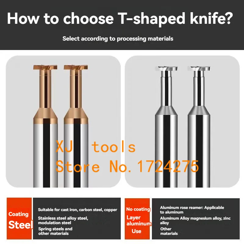 HOT T Slot Milling Cutter for Metal Router Bit Slot Milling T-Type Outer Diameter 3mm-12mm Thickness 1.5-5mm
HOT T Slot Milling Cutter for Metal Router Bit Slot Milling T-Type Outer Diameter 3mm-12mm Thickness 1.5-5mm