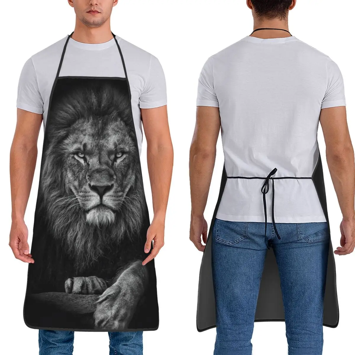 Яркий золотой фартук с принтом льва, кухонный фартук шеф-повара, водонепроницаемый нагрудник для уборки кухни, сарафан для женщин и мужчин, садоводство
Яркий золотой фартук с принтом льва, кухонный фартук шеф-повара, водонепроницаемый нагрудник для уборки кухни, сарафан для женщин и мужчин, садоводство