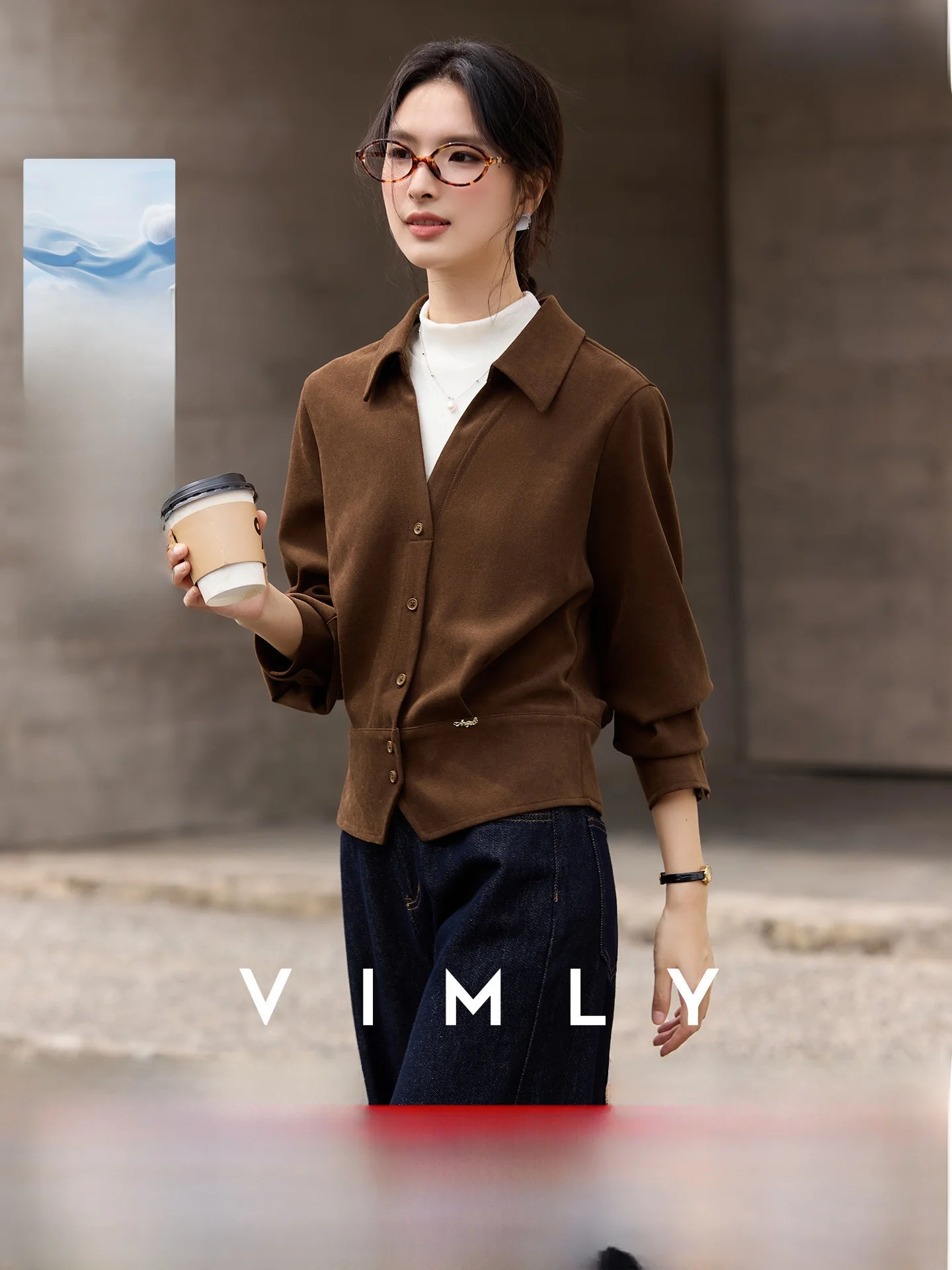 Ele Sle Women's ort Svel irt Stand Collar Color Blo Design Polyester Fiber Casual Wear Faion Spring Autumn
Ele Sle Women's ort Svel irt Stand Collar Color Blo Design Polyester Fiber Casual Wear Faion Spring Autumn