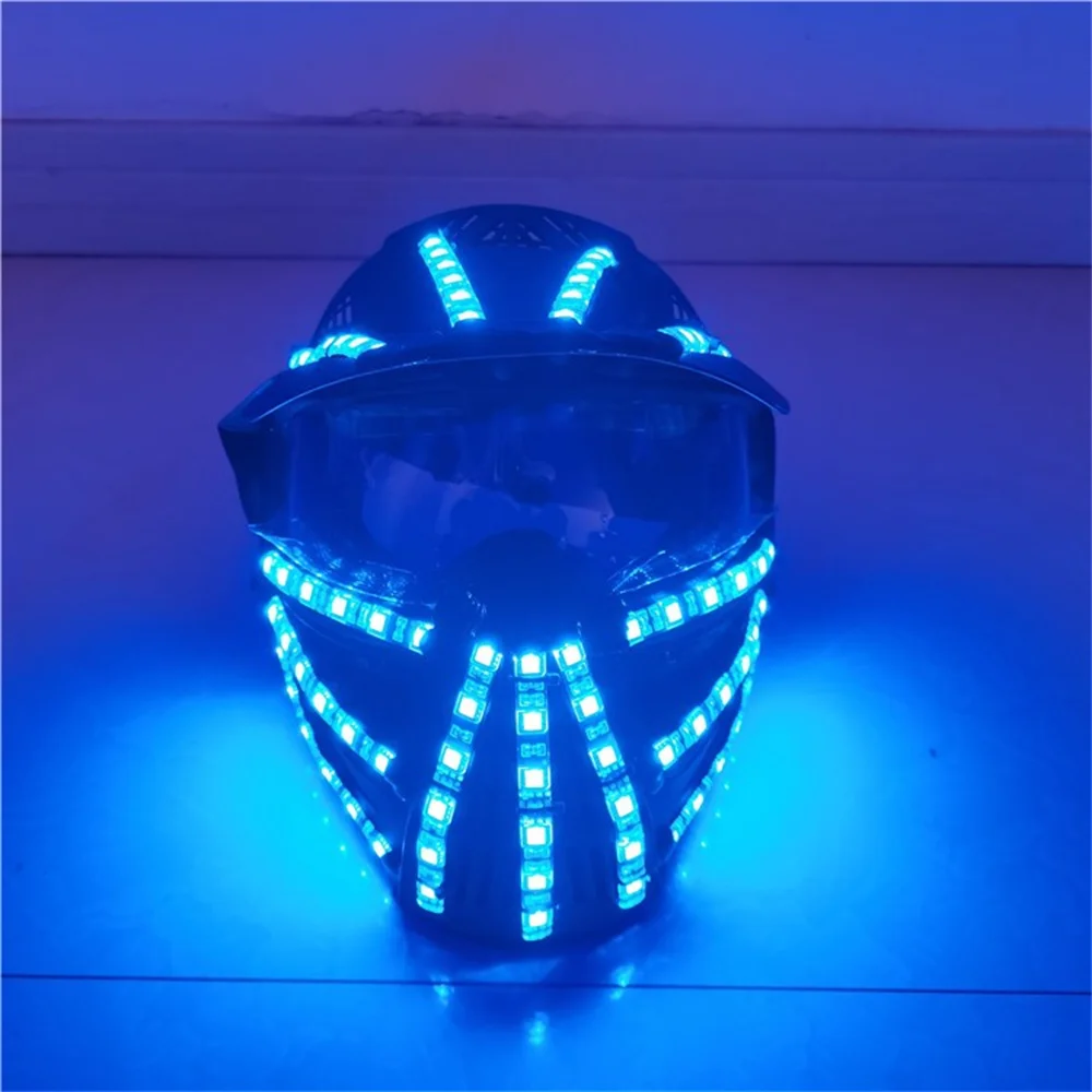 Wholesale PVC RGB Remote Control Led Mask Robot Helmet Costumes Lighting Suit Clothes Gloves Glasses Stage Show DJ Bar Performan
Wholesale PVC RGB Remote Control Led Mask Robot Helmet Costumes Lighting Suit Clothes Gloves Glasses Stage Show DJ Bar Performan