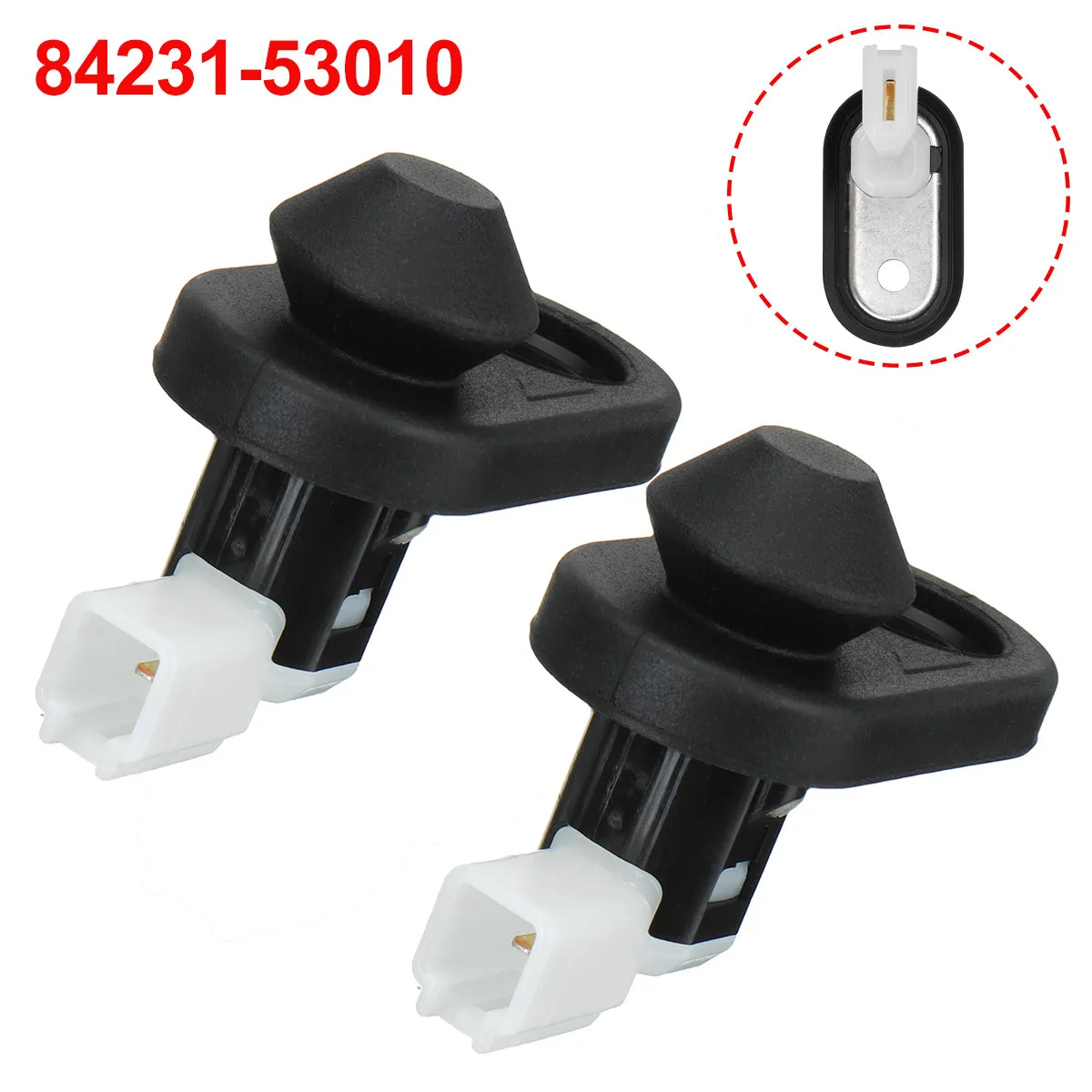 Переключатель двери автомобиля, совместимый с Lexus Yaris Corolla Prius Rav4 Hiace 4runner Land Cruiser 84231-53010, 1/2 шт.
Переключатель двери автомобиля, совместимый с Lexus Yaris Corolla Prius Rav4 Hiace 4runner Land Cruiser 84231-53010, 1/2 шт.