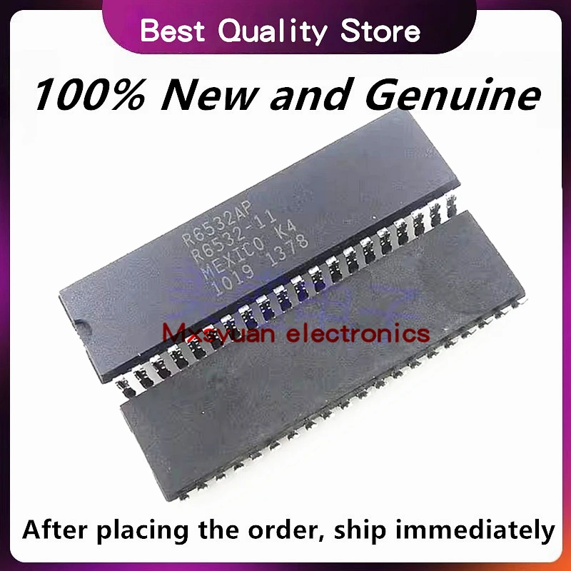 Новый оригинальный 5 шт. ~ 20 шт./лот R6532AP DIP-40
Новый оригинальный 5 шт. ~ 20 шт./лот R6532AP DIP-40