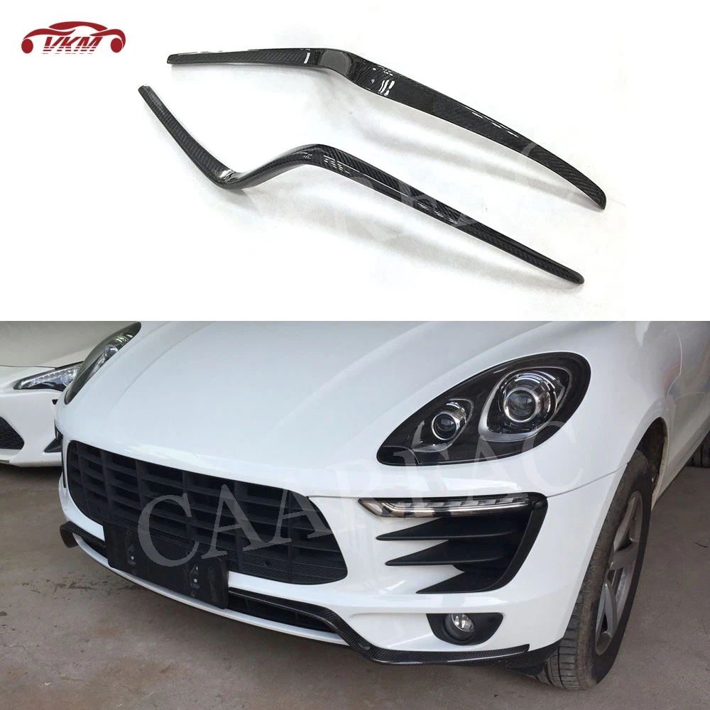 Carbon Fiber Front Bumper Trim Line Decoration Air Trims Strips For Porsche Macan 2014-2017 Body Kits Car Accessories FRP
Carbon Fiber Front Bumper Trim Line Decoration Air Trims Strips For Porsche Macan 2014-2017 Body Kits Car Accessories FRP