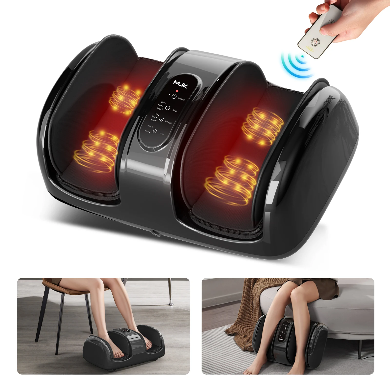 Shiatsu Foot Massager Electric Feet Massage with Heat and Deep Tissue Kneading for Relief Stress, Deep Rolling Massage,Best Gift
Shiatsu Foot Massager Electric Feet Massage with Heat and Deep Tissue Kneading for Relief Stress, Deep Rolling Massage,Best Gift