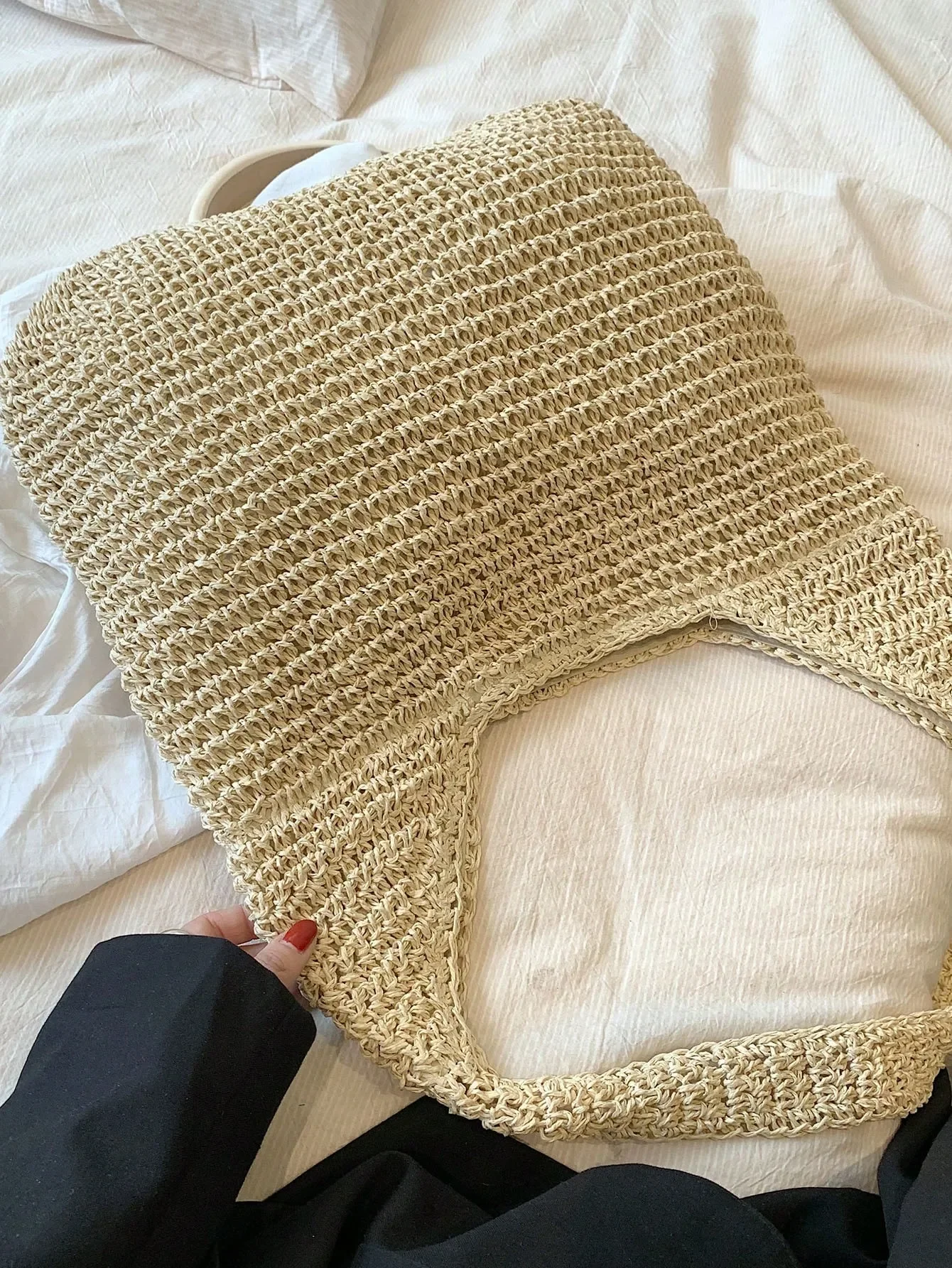 Summer Beach Resort Fashion Straw-Woven Ladies Large-Capacity Shoulder Bag WIth Hand-Woven Beach
Summer Beach Resort Fashion Straw-Woven Ladies Large-Capacity Shoulder Bag WIth Hand-Woven Beach