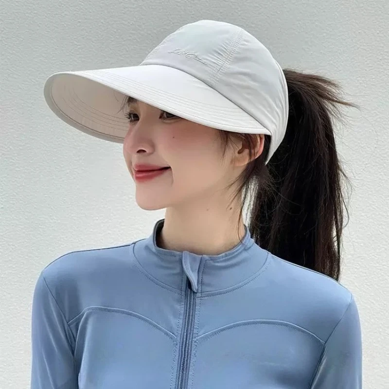 Women's Outdoor Baseball Cap Large Brim Sunshade Sunscreen Cap Men's Quick-drying Cap Empty Top Sun Hat Can Tie Ponytail
Women's Outdoor Baseball Cap Large Brim Sunshade Sunscreen Cap Men's Quick-drying Cap Empty Top Sun Hat Can Tie Ponytail