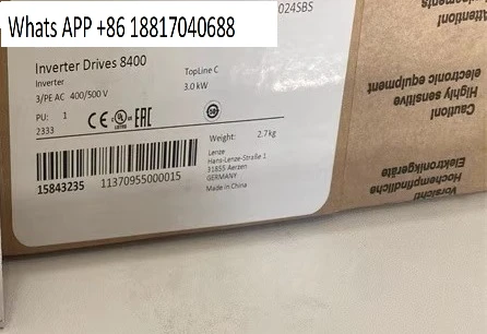 1PC Inverter E84AVSCE2224SX0/E84AVSCE2224VX0/E84AVSCE3024SXS New
1PC Inverter E84AVSCE2224SX0/E84AVSCE2224VX0/E84AVSCE3024SXS New