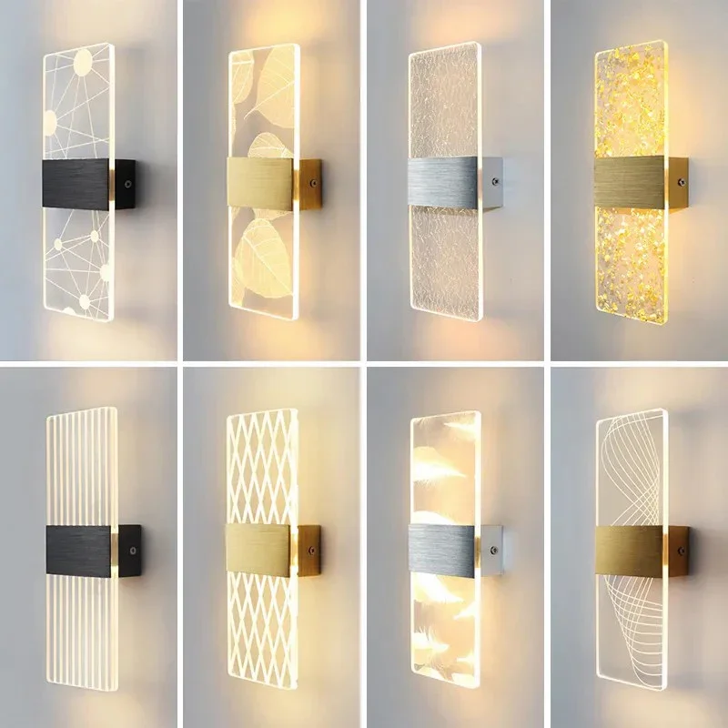Indoor Acrylic Wall Lamp 6W Modern LED Wall Light Nordic Sconce Lamps Balcony Aisle Bedside Lights For Home Decoration AC85-265V
Indoor Acrylic Wall Lamp 6W Modern LED Wall Light Nordic Sconce Lamps Balcony Aisle Bedside Lights For Home Decoration AC85-265V