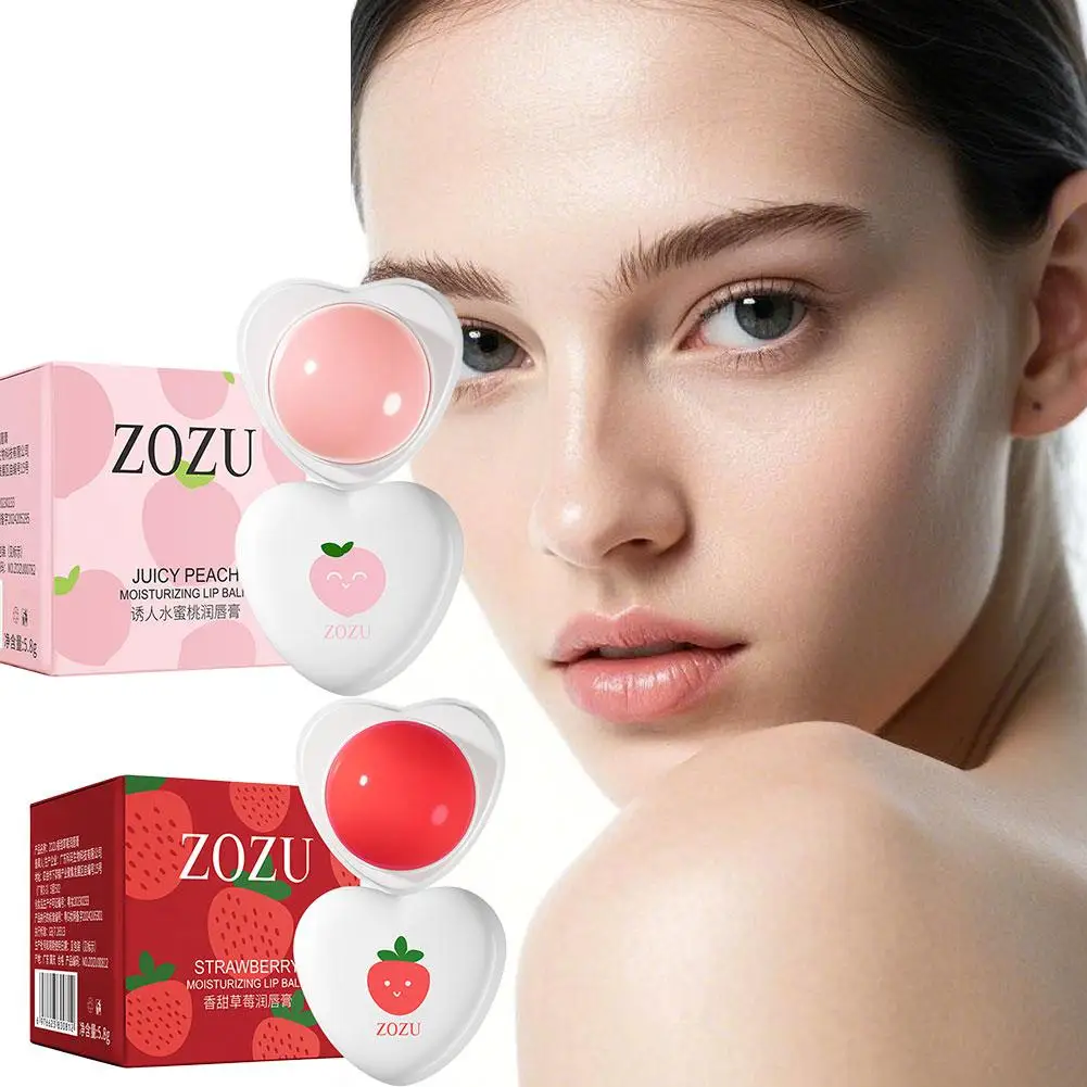 Fruity Lip Balm Moisturizing Hydrating Lip Balm Strawberry Lip Repair Shape Fade Heart Peach Care Beauty Skin Line Lips V3M1
Fruity Lip Balm Moisturizing Hydrating Lip Balm Strawberry Lip Repair Shape Fade Heart Peach Care Beauty Skin Line Lips V3M1