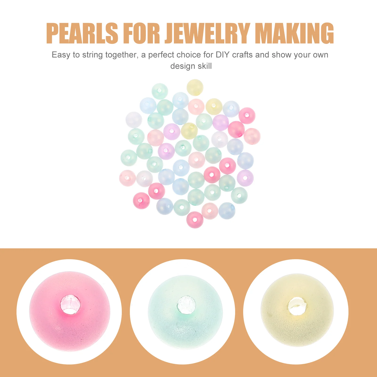 200pcs Simulation Pearl Premium Diy Jewelry Spacer Beads Mixed Color Durable Bracelet Necklace Earring Charms Handmade Craft
200pcs Simulation Pearl Premium Diy Jewelry Spacer Beads Mixed Color Durable Bracelet Necklace Earring Charms Handmade Craft