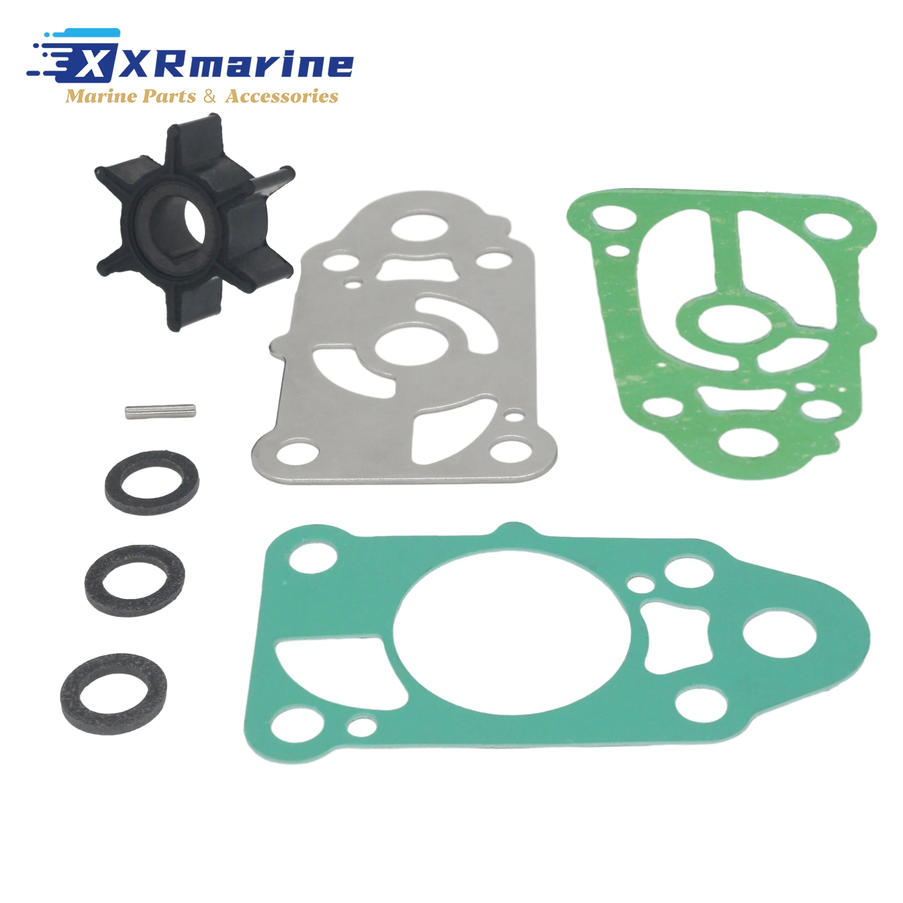 Outboard Impeller Repair Kit Fits for Nissan Tohatsu 2/4 Stroke M/MFS/NSF 2 2.5 3.5 4 5 6 HP Replaces 3AB-87322-0 369-65021-1
Outboard Impeller Repair Kit Fits for Nissan Tohatsu 2/4 Stroke M/MFS/NSF 2 2.5 3.5 4 5 6 HP Replaces 3AB-87322-0 369-65021-1