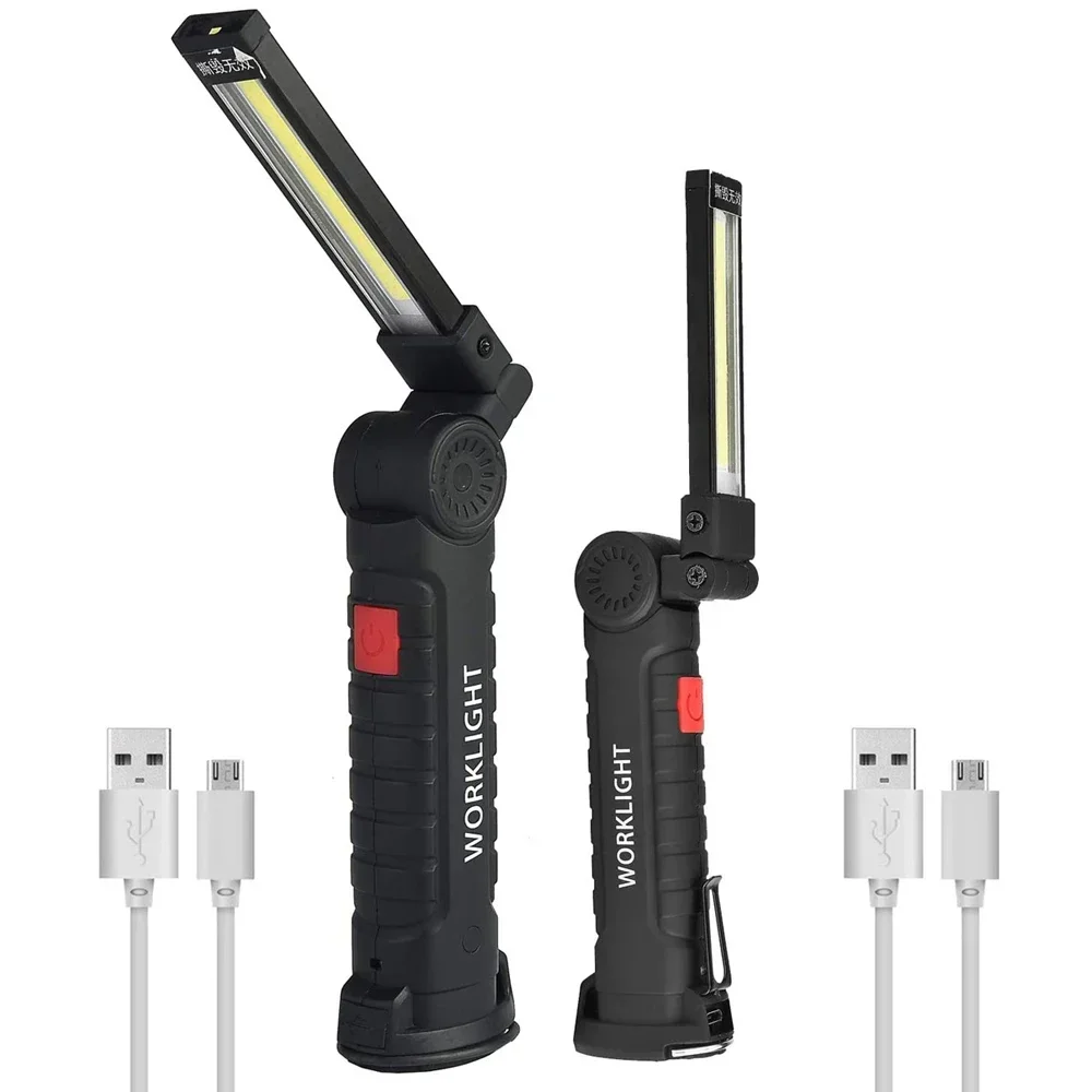 Rechargeable Camping LED Flashlight Work Light with Magnet and Hook IP64 Waterproof 5 Lighting Modes Suitable for Night Work
Rechargeable Camping LED Flashlight Work Light with Magnet and Hook IP64 Waterproof 5 Lighting Modes Suitable for Night Work