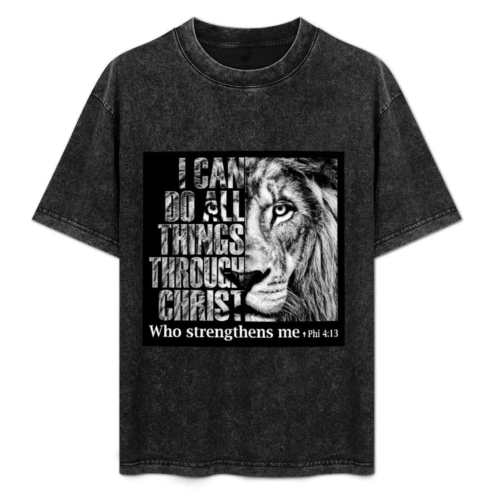 I Can Do All Things Through Christ Who Strengthens Me T-Shirt Streetwear Print Tee Shirt
I Can Do All Things Through Christ Who Strengthens Me T-Shirt Streetwear Print Tee Shirt