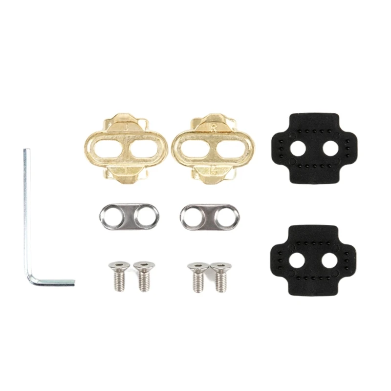 Bicycles Pedals Cleats Mountain Bike Cleats Pedal Cleats With Screws Mountain Bike Pedal SPD Shoes Adapter Cleats
Bicycles Pedals Cleats Mountain Bike Cleats Pedal Cleats With Screws Mountain Bike Pedal SPD Shoes Adapter Cleats