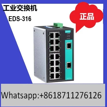 New MOXA EDS-316 industrial Ethernet switch in stock
New MOXA EDS-316 industrial Ethernet switch in stock