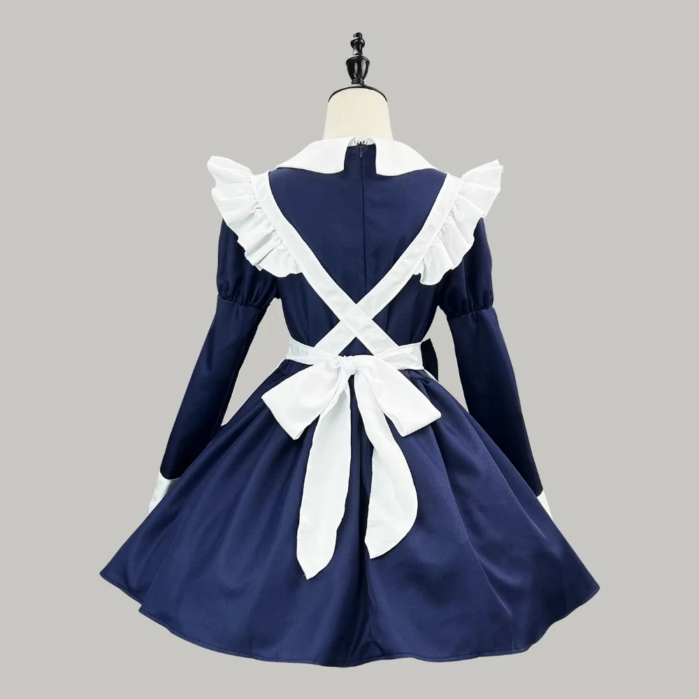2025 Dark Blue Cosplay Costume Woman Anime Long Sleeved Maid Waiter New Cute Lolita Maid Dress Dress Party Stage hdufsuj3
2025 Dark Blue Cosplay Costume Woman Anime Long Sleeved Maid Waiter New Cute Lolita Maid Dress Dress Party Stage hdufsuj3