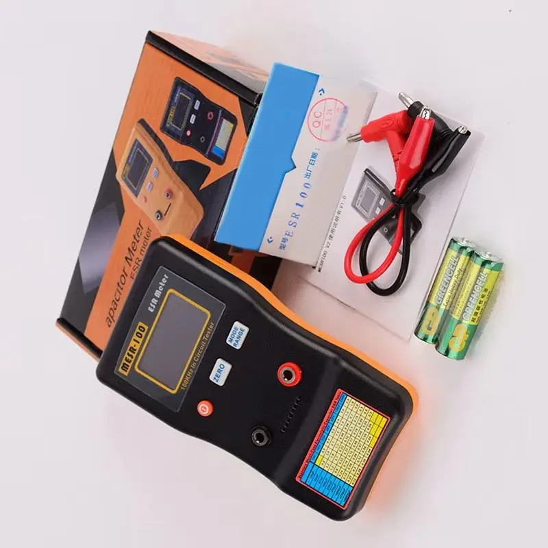 Измеритель внутреннего сопротивления конденсатора MESR-100 Ремонт бытовой техники Высокоточный измеритель электролитических конденсаторов Тестер конденсаторов
Измеритель внутреннего сопротивления конденсатора MESR-100 Ремонт бытовой техники Высокоточный измеритель электролитических конденсаторов Тестер конденсаторов