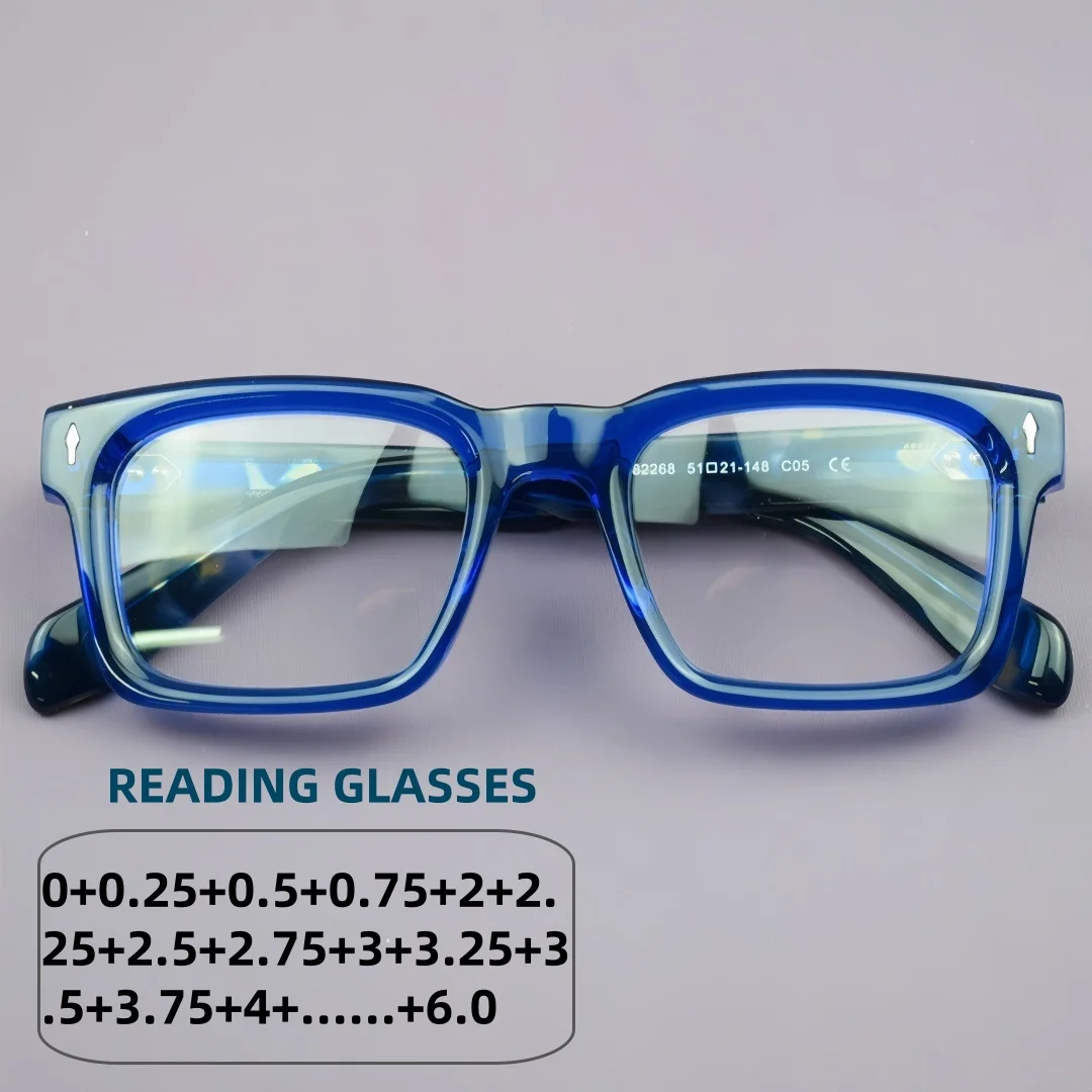 Vintage Acetate Reading Glasses Frame Men Prescription Myopia Optical Eyeglasses Women Retro Luxury Spectacles Eyewear
Vintage Acetate Reading Glasses Frame Men Prescription Myopia Optical Eyeglasses Women Retro Luxury Spectacles Eyewear