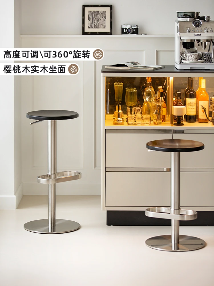 Modern light luxury bar chair designer home solid wood high bar chair solid wood light luxury high stool metal bar chair
Modern light luxury bar chair designer home solid wood high bar chair solid wood light luxury high stool metal bar chair