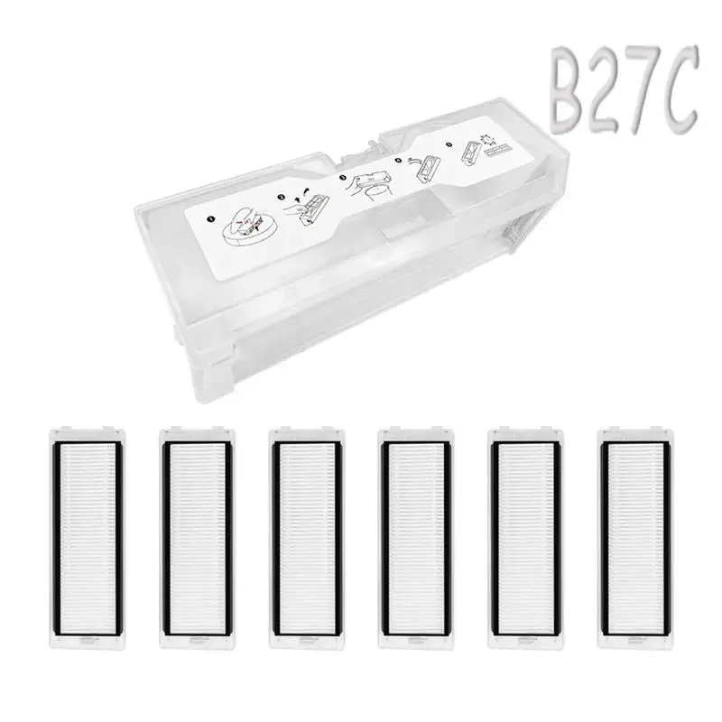 For Roborock Q Revo Dust Box HEPA Filter Robot Vacuum Replacement Accessories Parts
For Roborock Q Revo Dust Box HEPA Filter Robot Vacuum Replacement Accessories Parts