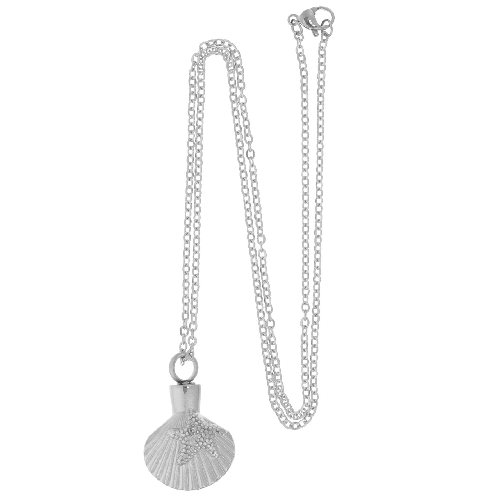 Mini Ashes Urns Pet Necklace Stainless Steel Keepsakes for Loved One Memorial Pendant Jewelry Shell Design for Loved
Mini Ashes Urns Pet Necklace Stainless Steel Keepsakes for Loved One Memorial Pendant Jewelry Shell Design for Loved