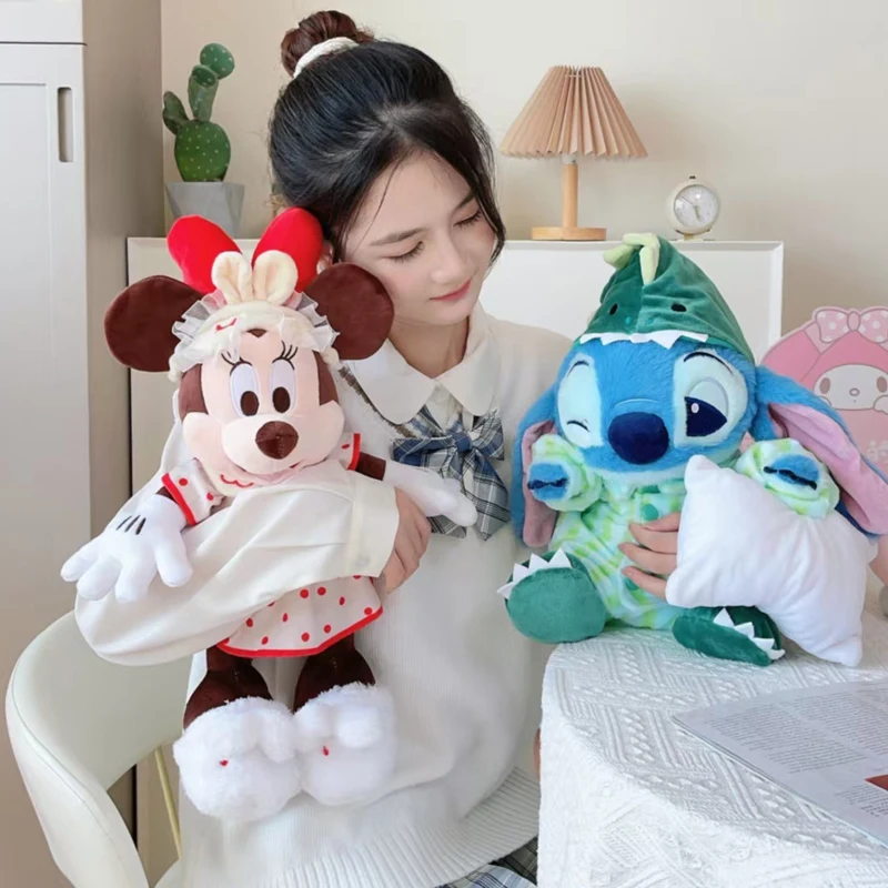 Пижамная серия Disney Лило и Стич Плюшевые игрушки Винни Пух Минни Скрамп Мультфильм Джек Стич Кукла Плюшевый детский рождественский подарок
Пижамная серия Disney Лило и Стич Плюшевые игрушки Винни Пух Минни Скрамп Мультфильм Джек Стич Кукла Плюшевый детский рождественский подарок