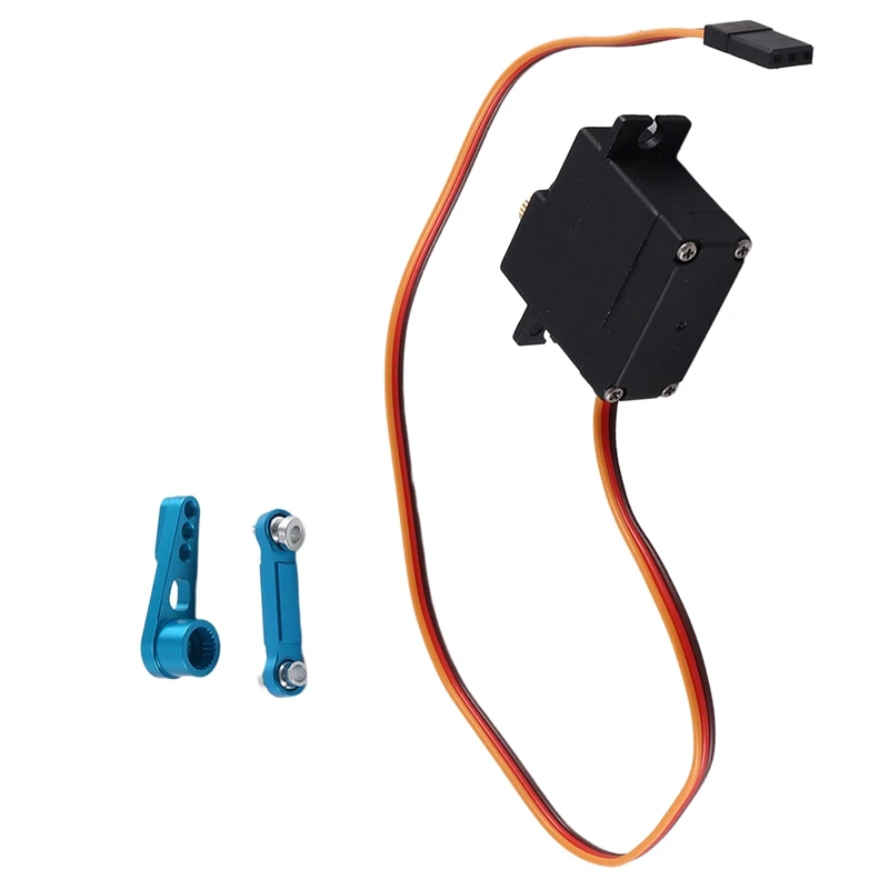 X18A-Three Wire Metal Gear Servo With Servo Arm Servo Rod For Wltoys 144001 124019 124018 A959-B A959 RC Car Upgrade Parts
X18A-Three Wire Metal Gear Servo With Servo Arm Servo Rod For Wltoys 144001 124019 124018 A959-B A959 RC Car Upgrade Parts