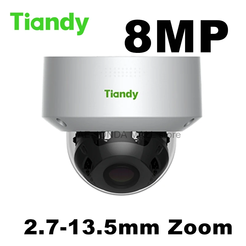 Tiandy 8-мегапиксельная инфракрасная камера Starlight с электрическим зумом Riot Anti-Halosphere 3840x2160
Tiandy 8-мегапиксельная инфракрасная камера Starlight с электрическим зумом Riot Anti-Halosphere 3840x2160