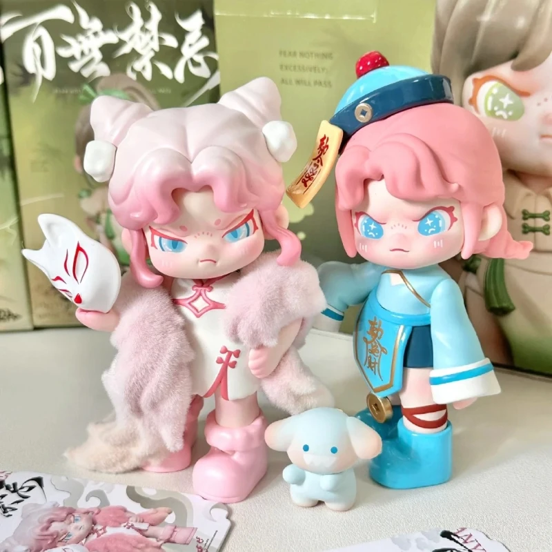 Dora Series 5, слепая коробка Baijinyinji Mystery, Коллекционная аниме-фигурка, ограниченная серия, художественная игрушка, кукла, подарок на день рождения для фанатов 
Dora Series 5, слепая коробка Baijinyinji Mystery, Коллекционная аниме-фигурка, ограниченная серия, художественная игрушка, кукла, подарок на день рождения для фанатов