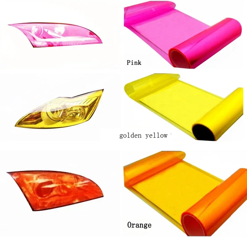 30*200cm Car Light Sticker Lamp Film Self Adhesive Fog Light Headlight Taillight Tint Vinyl Change Color Films 3 Layer Golden
30*200cm Car Light Sticker Lamp Film Self Adhesive Fog Light Headlight Taillight Tint Vinyl Change Color Films 3 Layer Golden