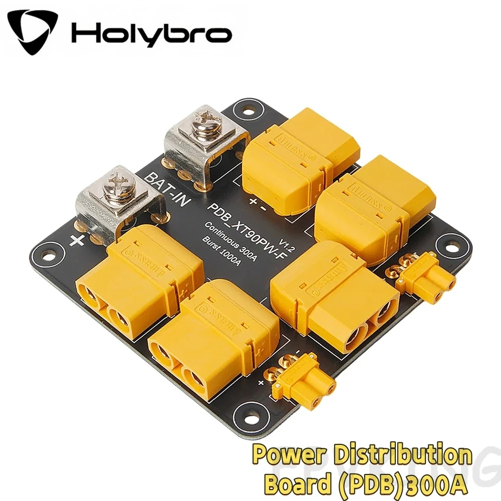 Плата распределения питания Holybro 300A PDB с боковым входом, совместимая с модулями серии PM08, запчасти для радиоуправляемых FPV дронов и DIY-проектов
Плата распределения питания Holybro 300A PDB с боковым входом, совместимая с модулями серии PM08, запчасти для радиоуправляемых FPV дронов и DIY-проектов