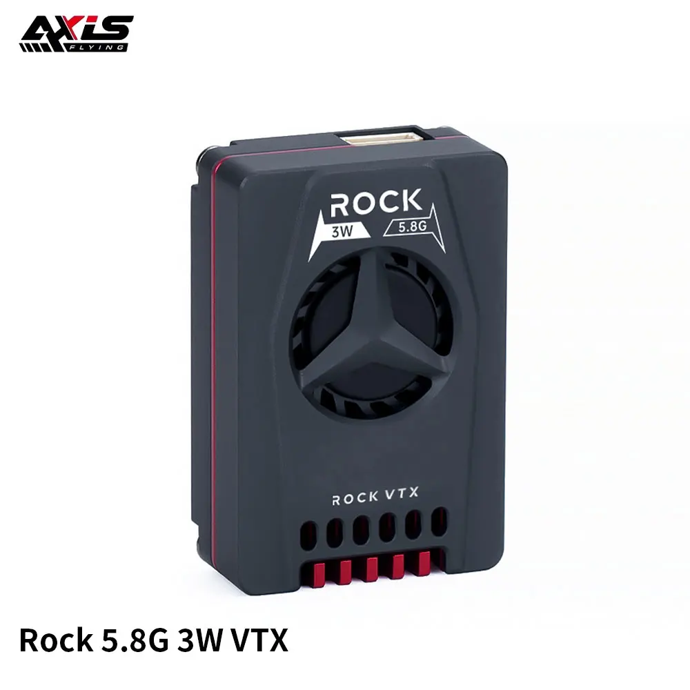 Axisflying Rock 5.8G 3W VTX Anti-interference Dual Core Image Transmission Built-in MLC for FPV RC Long Range Drone Quadcopter
Axisflying Rock 5.8G 3W VTX Anti-interference Dual Core Image Transmission Built-in MLC for FPV RC Long Range Drone Quadcopter