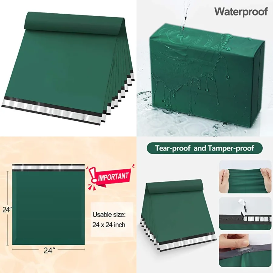 Poly Mailers Inch 50pcs Shipping Bags Shipping Envelopes Self Seal Mailers Bags Waterproof and Tear-Proof Packaging Bags
Poly Mailers Inch 50pcs Shipping Bags Shipping Envelopes Self Seal Mailers Bags Waterproof and Tear-Proof Packaging Bags