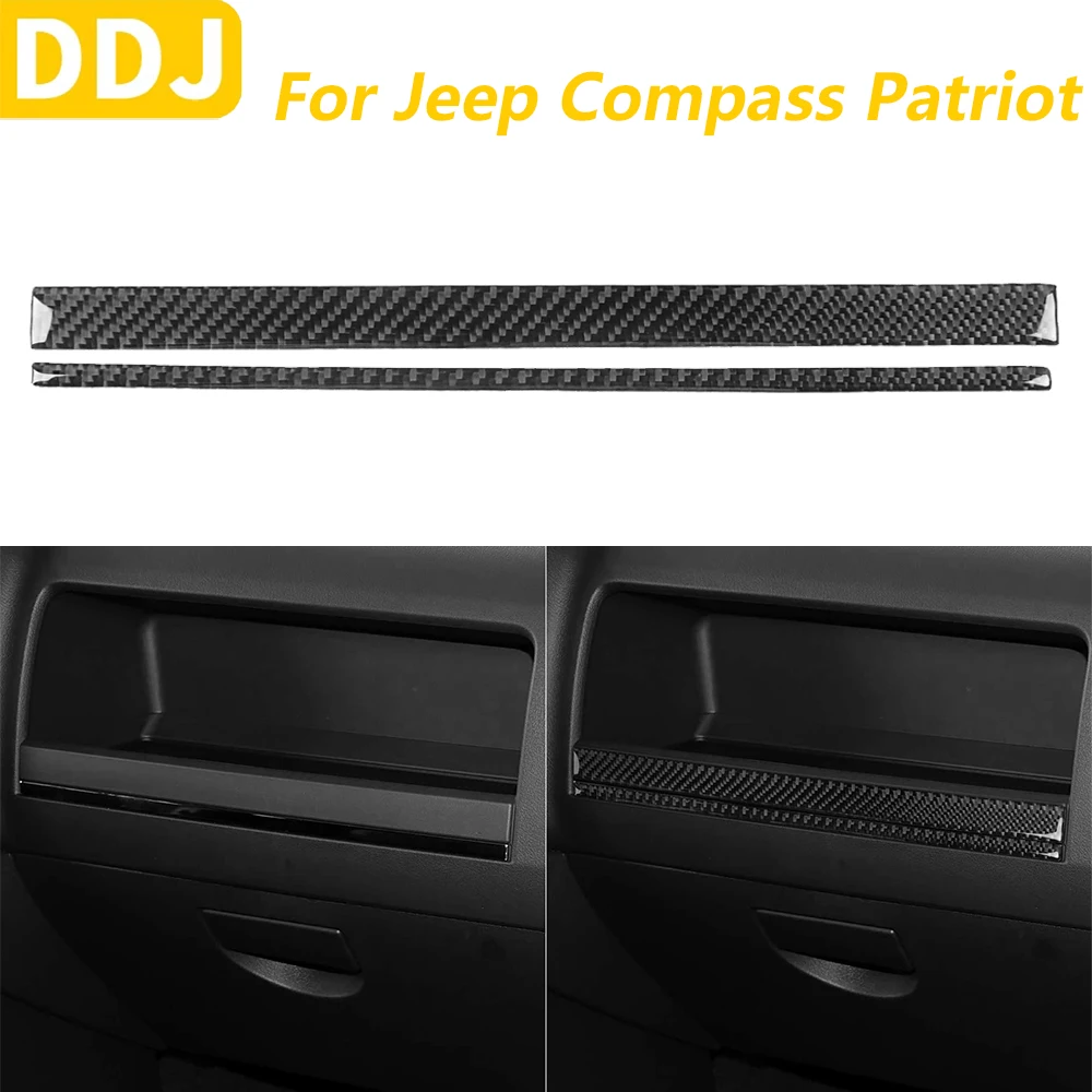 Для Jeep Compass Patriot 2009-2017 углеродное волокно второго пилота панель хранения панели отделка полоски автомобильные аксессуары декоративная наклейка
Для Jeep Compass Patriot 2009-2017 углеродное волокно второго пилота панель хранения панели отделка полоски автомобильные аксессуары декоративная наклейка