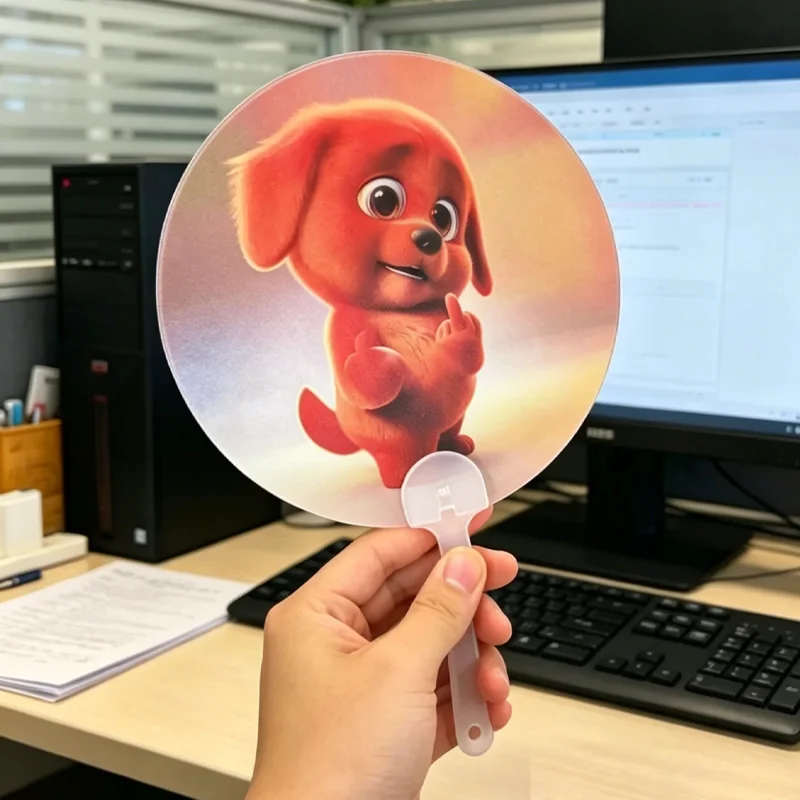 5Pcs Little Red Dog Fan Evil Middle Finger Dog Emoticon Raster Fan Funny Photo Prop Outdoor Portable Small Fan Home Daily Use
5Pcs Little Red Dog Fan Evil Middle Finger Dog Emoticon Raster Fan Funny Photo Prop Outdoor Portable Small Fan Home Daily Use