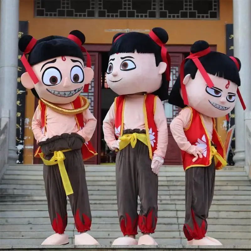 Nezha cartoon doll costume, anime character summer doll costume, funny walking cosplay performance costume
Nezha cartoon doll costume, anime character summer doll costume, funny walking cosplay performance costume