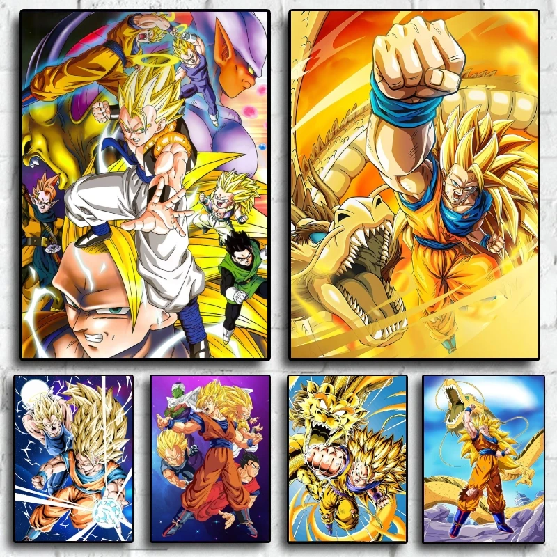 Print on Canvas Classic Anime Figures Poster Dragon Ball Goku Wall Art Kakarotto Modern Living Room Decor Pictures kids Gifts
Print on Canvas Classic Anime Figures Poster Dragon Ball Goku Wall Art Kakarotto Modern Living Room Decor Pictures kids Gifts