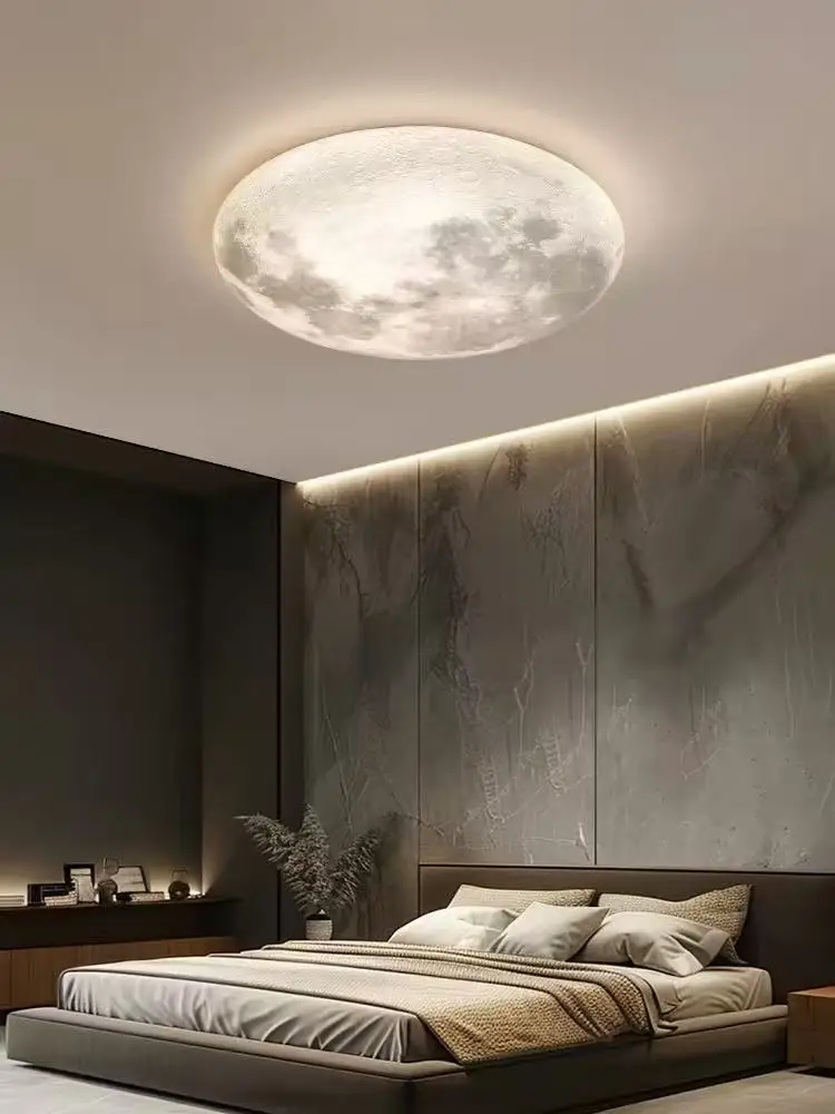 Nordic High Ambiance Stepless Dimmable Moon Ceiling Light Art Creative Indoor Lamps for Restaurant Home Decoration Chandelier
Nordic High Ambiance Stepless Dimmable Moon Ceiling Light Art Creative Indoor Lamps for Restaurant Home Decoration Chandelier