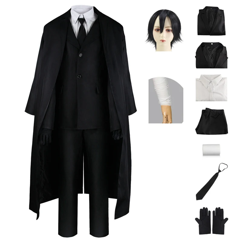 Wenhao Wild Dog Cos Suit Dazaiji Cos and Akiko Yosano Halloween Animation Cosplay Stage Suit Trench Coat
Wenhao Wild Dog Cos Suit Dazaiji Cos and Akiko Yosano Halloween Animation Cosplay Stage Suit Trench Coat
