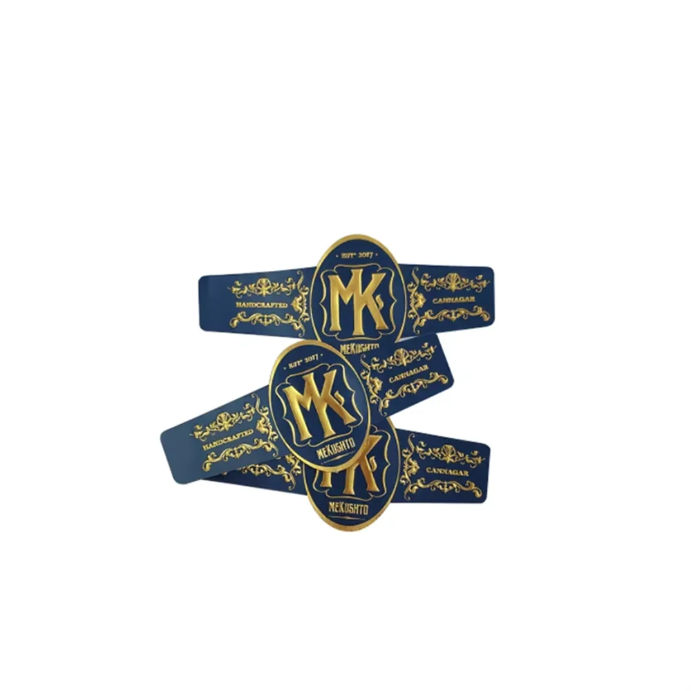 Custom Luxury Private Logo Cigar Labels|Hot Stamping Printing Stickers|Without Adhesive Tape
Custom Luxury Private Logo Cigar Labels|Hot Stamping Printing Stickers|Without Adhesive Tape