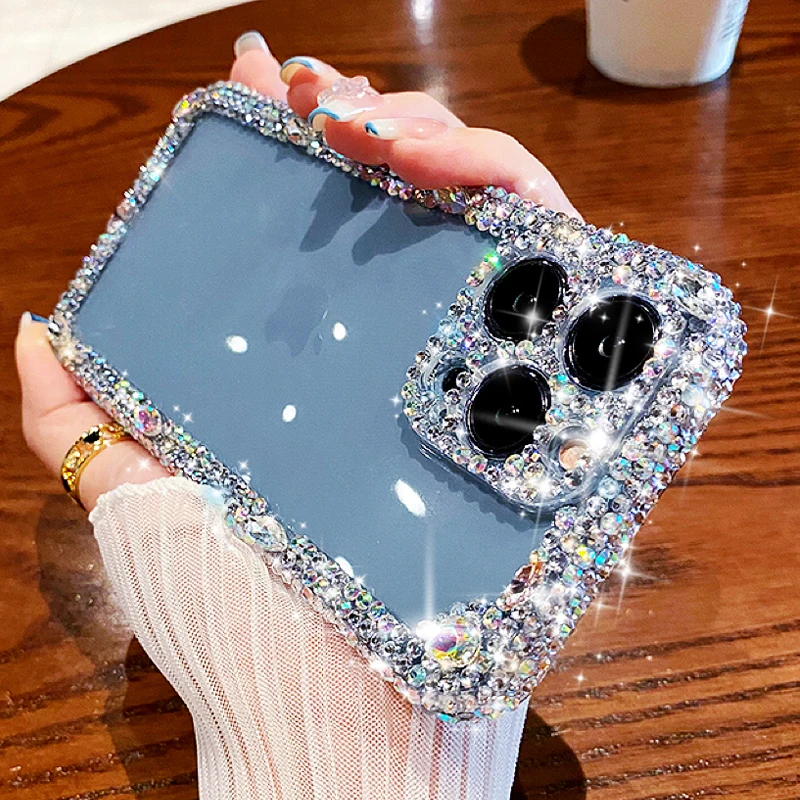 Soft Silicone Protective Diamonds Phone Case,Transparent, All Inclusive, Drop Resistant,Luxury Flash,Goddess ForiPhone 14Pro Max
Soft Silicone Protective Diamonds Phone Case,Transparent, All Inclusive, Drop Resistant,Luxury Flash,Goddess ForiPhone 14Pro Max