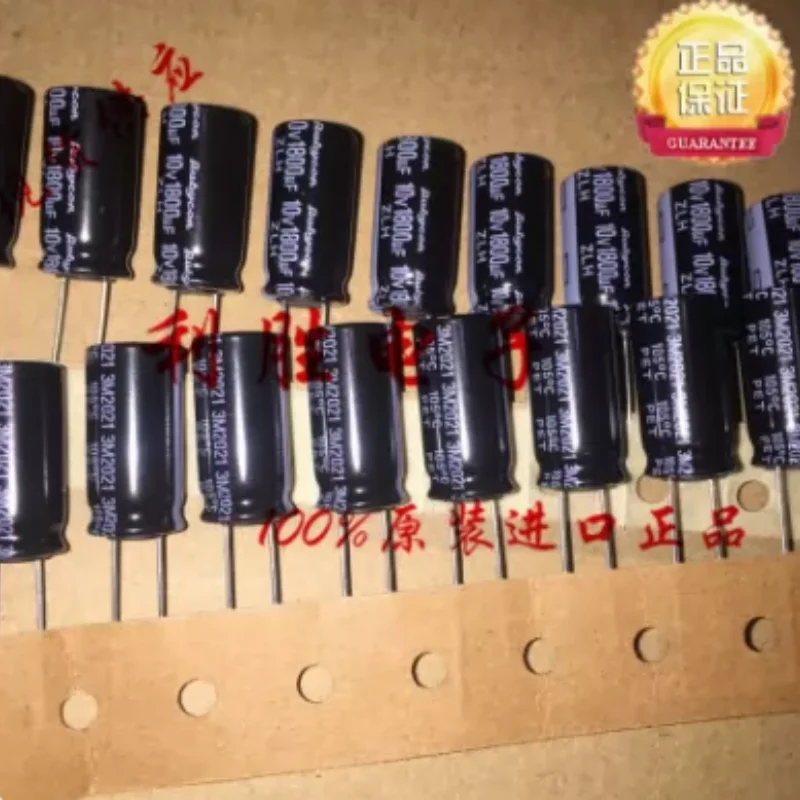 10PCS-100PCS 1800UF 10V Japanese Ruby Capacitor 10V1800UF 10 * 20 ZLH High Frequency Low Resistance
10PCS-100PCS 1800UF 10V Japanese Ruby Capacitor 10V1800UF 10 * 20 ZLH High Frequency Low Resistance