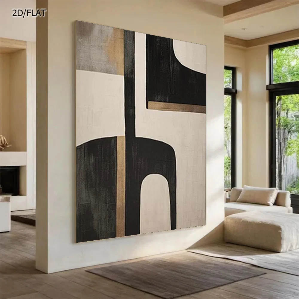 100% Handmade Abstract Oil Painting On Canvas Ins Black and white lines Wall Art Picture For Home Living Room Decor Image Mural
100% Handmade Abstract Oil Painting On Canvas Ins Black and white lines Wall Art Picture For Home Living Room Decor Image Mural