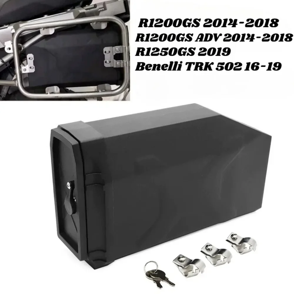 For BMW R1200GS /ADV 14-18 R1250GS 2019-2023 Benelli TRK502 16-19 AdventureTool Box MotorcycleToolbox 5 Liters Left & Right Side
For BMW R1200GS /ADV 14-18 R1250GS 2019-2023 Benelli TRK502 16-19 AdventureTool Box MotorcycleToolbox 5 Liters Left & Right Side