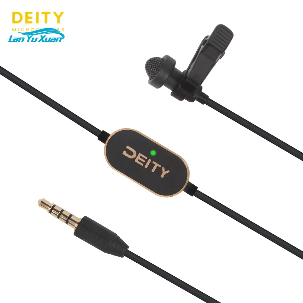 Deity Microphones V.Lav Omnidirectional Lavalier Microphone with Microprocessor for DSLR Camera Smartphone Pad Tablet PC
Deity Microphones V.Lav Omnidirectional Lavalier Microphone with Microprocessor for DSLR Camera Smartphone Pad Tablet PC