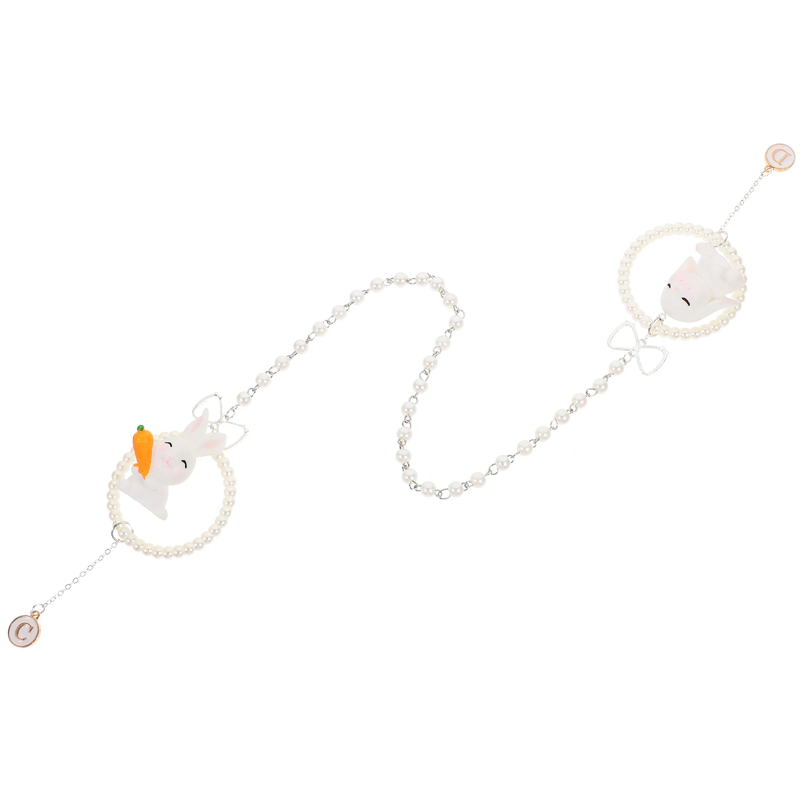 Rabbit Design Car Accessories Gold Pearl Resin Rearview Mirror Hanging Decoration Bunny Pendant Car Interior Supply Ornament
Rabbit Design Car Accessories Gold Pearl Resin Rearview Mirror Hanging Decoration Bunny Pendant Car Interior Supply Ornament