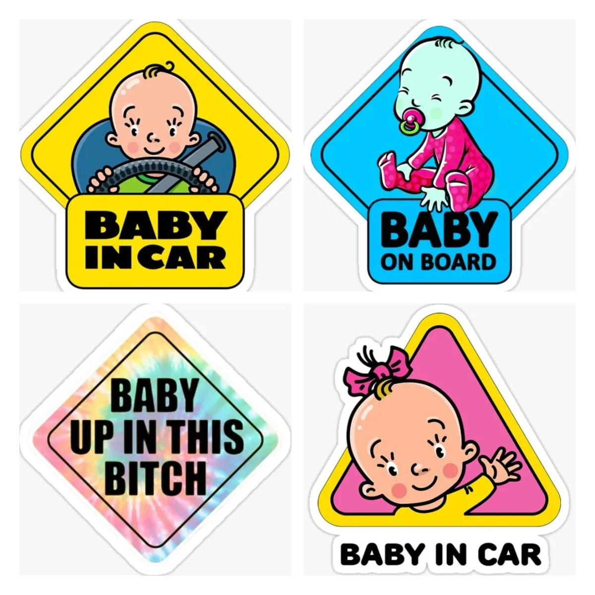 Baby On Board Sign Easy Remove Car Window Sticker Sign Vinyl Decal Auto Bumper Motor Decals Waterproof Car Accessories
Baby On Board Sign Easy Remove Car Window Sticker Sign Vinyl Decal Auto Bumper Motor Decals Waterproof Car Accessories
