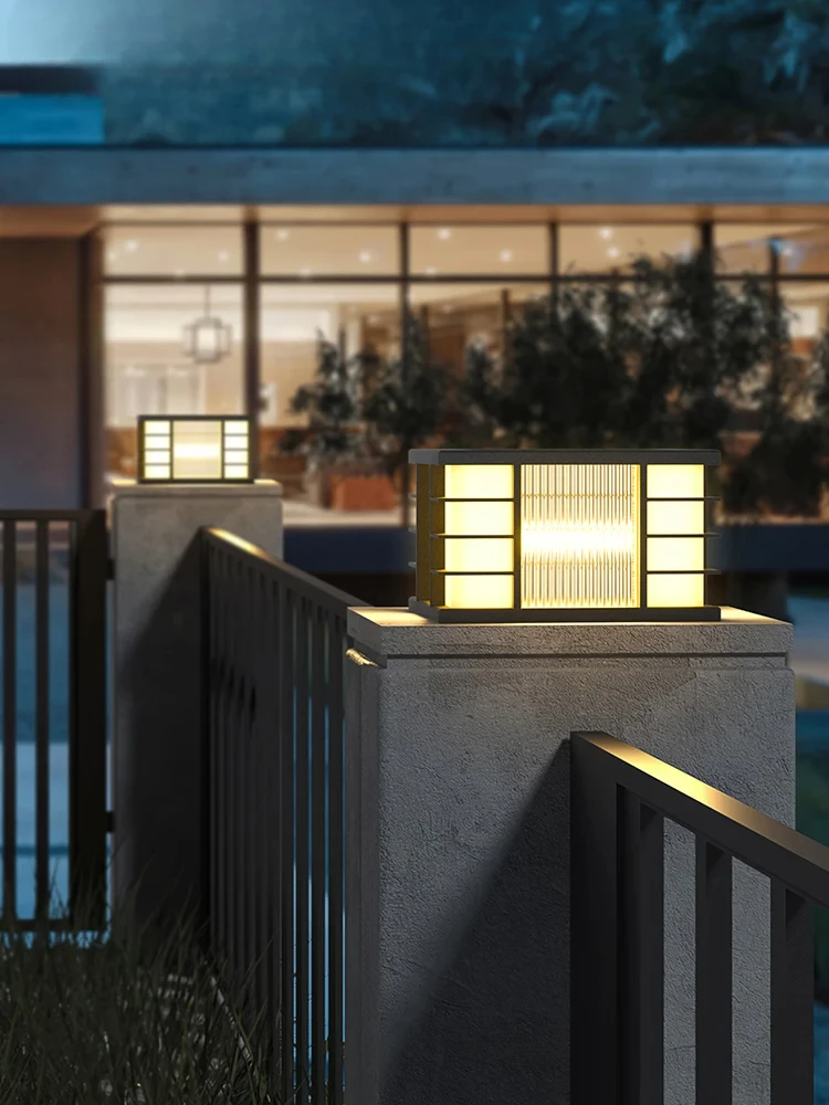 Pillar lamp solar door pillar light enclosure pillar lamp outdoor garden light modern simple door light villa pillar light
Pillar lamp solar door pillar light enclosure pillar lamp outdoor garden light modern simple door light villa pillar light