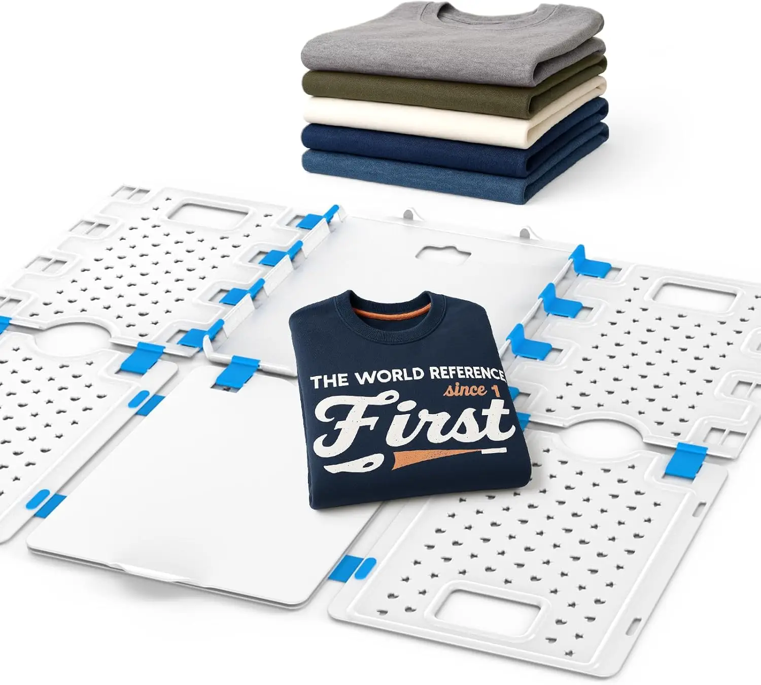 Large Tshirt Folder Board for Easy Folding, Laundry Organizer for Sweaters, Hoodies, and Thick Clothing
Large Tshirt Folder Board for Easy Folding, Laundry Organizer for Sweaters, Hoodies, and Thick Clothing